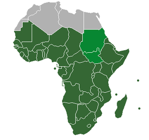 Sub-Sharan Africa [Wikipaedia]