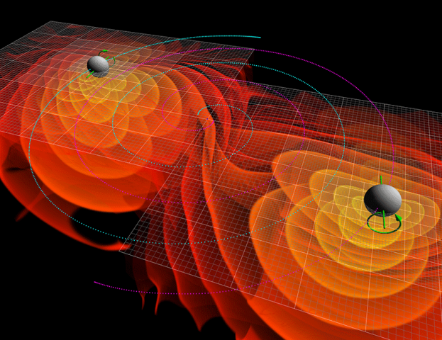Black Hole Collision Simulation